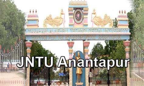 JNTU Anantapur Results, Notifications, Time tables, Updates @ jntua.ac.in