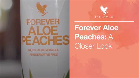 Learn More About Forever Aloe Peaches Forever Living Uk And Ireland Youtube