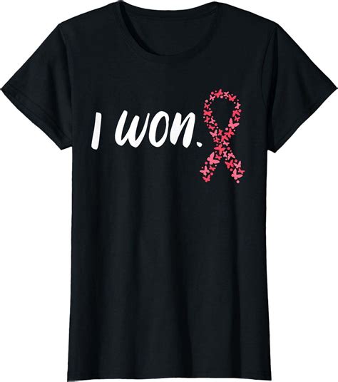 Empowered By Hope Breast Cancer Survivor Pink Ribbon Support Tee