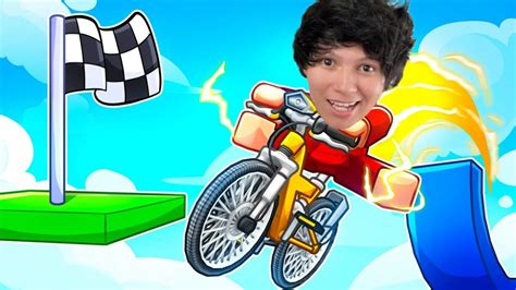 Going 8 252 764 MPH In Roblox Bike Obby YouTube