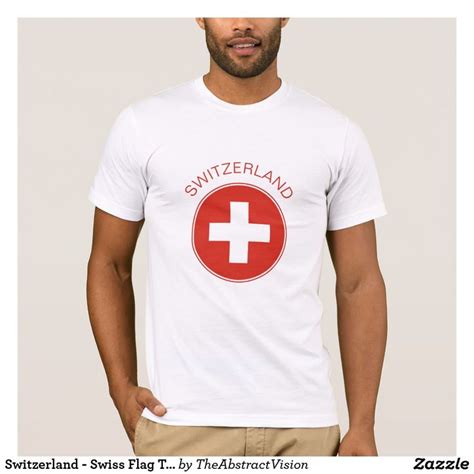 Switzerland Swiss Flag T Shirt T Shirt Zazzle T Shirt Swiss