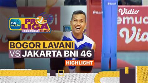 VIDEO Bogor Lavani Kalahkan Jakarta BNI 46 Tiga Set Langsung Di Final