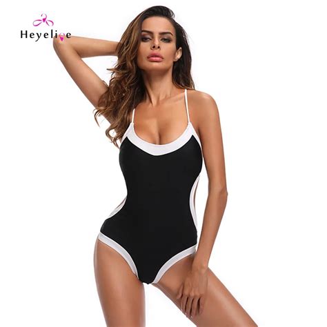 Retro Swimwear Women One Piece Swimsuits High Cut Monokini Beach Sexy