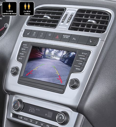 Interface Multimédia Vidéo Pour Caméra Compatible Volkswagen Polo