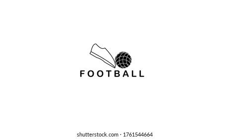 Football Logo Concept Fonts Stock Illustration 1761544664 | Shutterstock