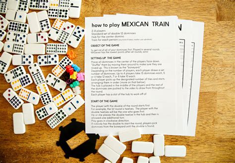 Printable Rules For Mexican Train - Printable Word Searches