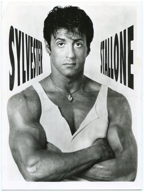 Retro Foto Sylvester Stallone Foto Ussr