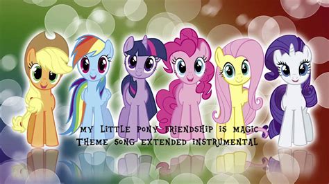 My Little Pony Theme Song Extended Version Instrumental - YouTube