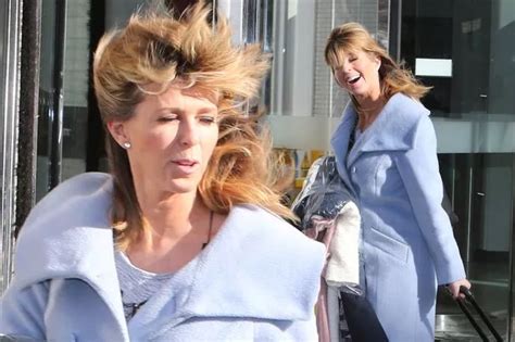 Kate Garraway Gets Caught In Another Gust Of Wind As She Battles To