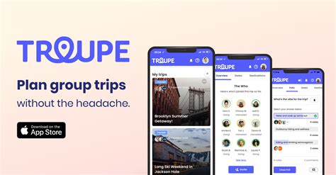 Troupe The Group Travel Planning App