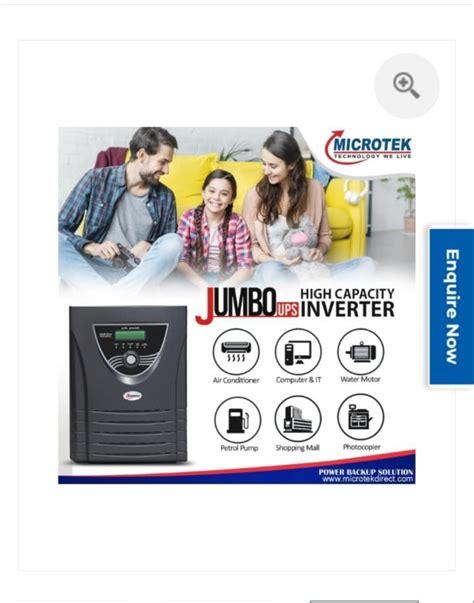 Microtek Hi Grade Jumbo Ups Jm Sw I W At Rs Piece In