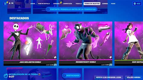 🔴nueva Tienda Fortnite 10 De Octubre Tienda De Fortnite Hoy 101023 Nueva Skin En Directo