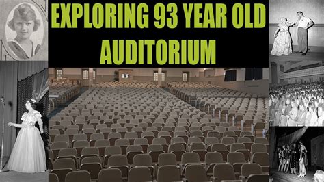 Exploring The Year Old Auditorium Of Sidney Lanier High School