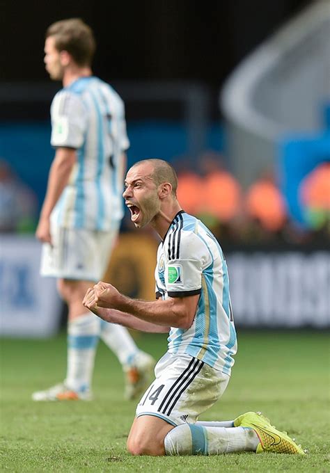 Javier Mascherano Es Un Capitán Sin Cinta Para Argentina La Nación