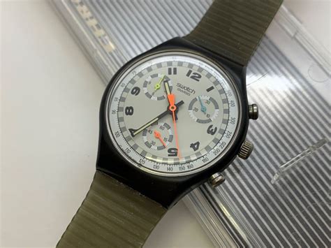 Swatch Chronograp SCB105 SKATE BIKE NEU Läuft mit Box Kaufen auf Ricardo