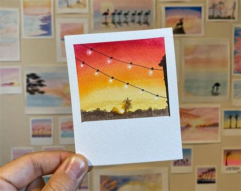 Pin By Katie Rae On Polaroid Painting Art Projects Small Canvas Art