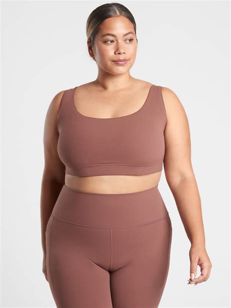 Athleta Exhale Bra Best Plus Size Workout Clothes Popsugar Fitness