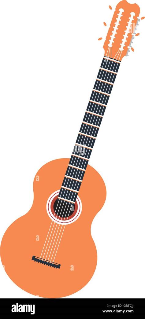 Acoustic Guitar Icon Stock Vector Image Art Alamy