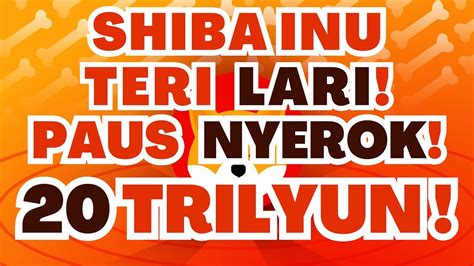 Fakta Menghebohkan 20 Triliun Shiba Inu Berpindah Tangan Dalam Waktu