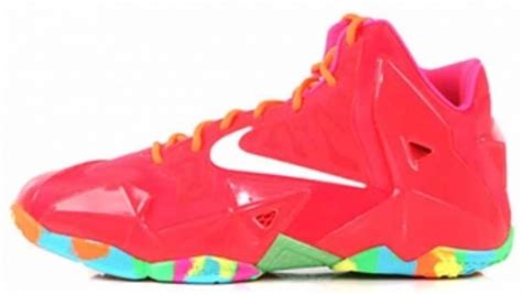 Nike LeBron XI GS - Bright Red/Multi-color | Sole Collector