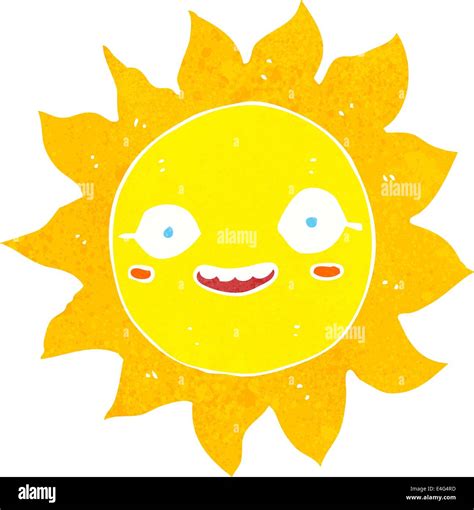 cartoon happy sun Stock Vector Image & Art - Alamy