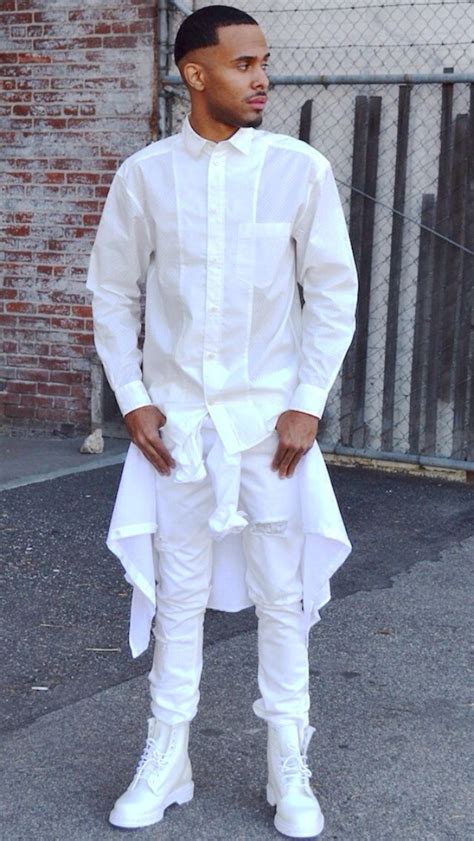 Dont See How People Wear All White But Looks Sharp All White Mens