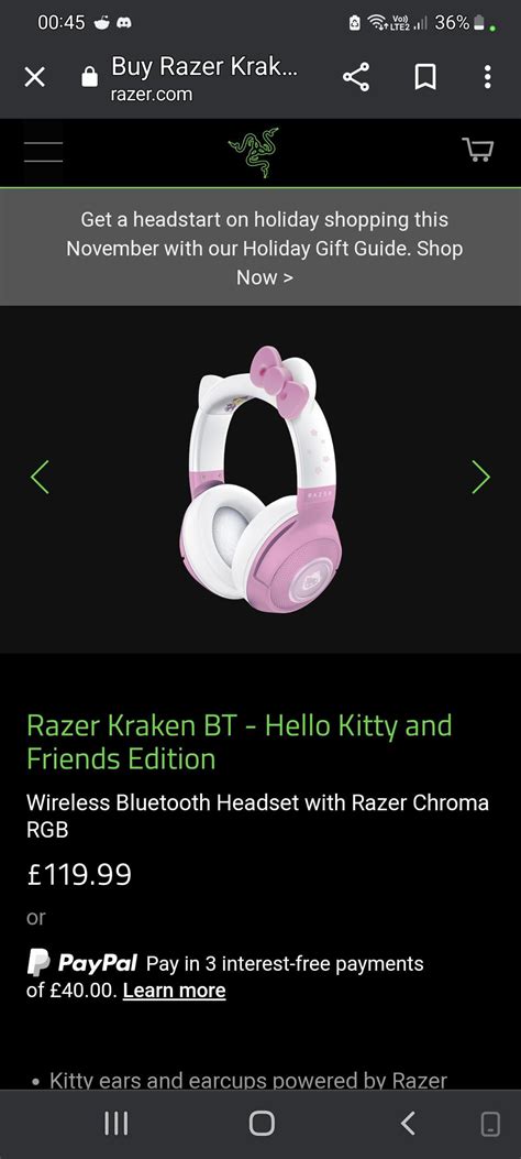 Will the razer hello kitty headphones be compatible with ps4? : r/razer