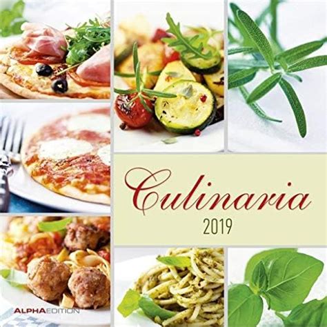 Calendario Da Muro Culinaria 2020 30 X 30 Cm ALPHA EDITION Amazon