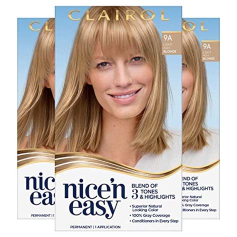 Clairol Nice N Easy Creme 9A Light Ash Blonde Pack Of 3 In Pakistan StarShop Pk
