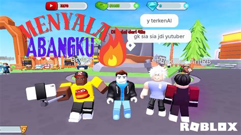 AKU MENJADI SEORANG YOUTUBERS DI ROBLOX Roblox Indonesia YouTube