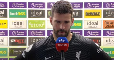 Premier League Disastro Alisson L Arsenal Stende Il Liverpool