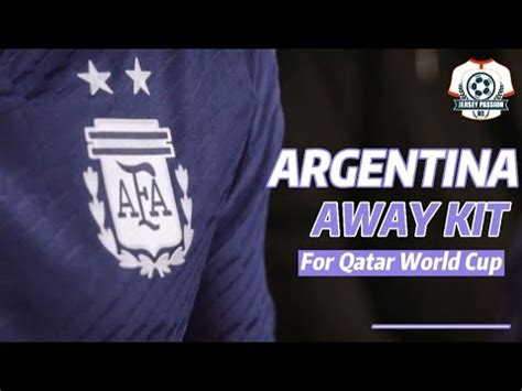 New Argentina Away Kit For Qatar World Cup Youtube