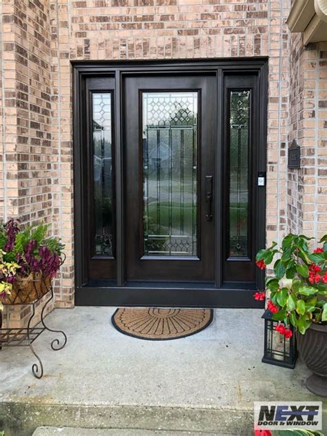 Black Entry Doors Brown Front Doors Front Entry Doors Porch Doors