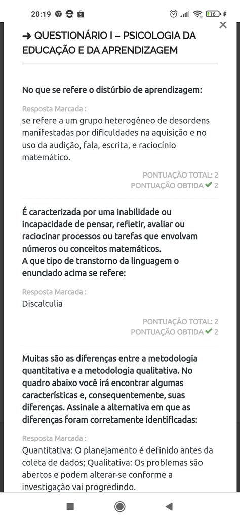 Avalia O Av Licenciaturas Psicologia Da Educa O E Da Aprendizagem