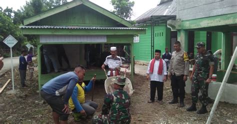 Inilah Bentuk Kemanunggalan Tni Dengan Masyarakat Dan Muspika Kecamatan