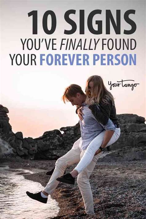 10 Signs Youve Finally Found Your Forever Person Soulmate Signs