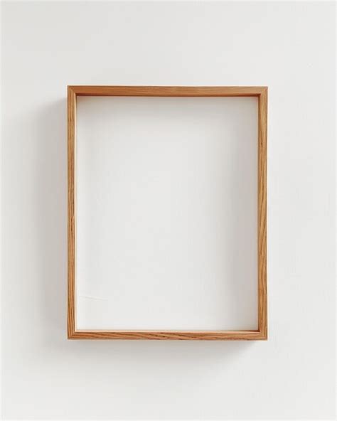 Premium Photo | Minimalist Portrait Wooden Frame Modern Wall Art