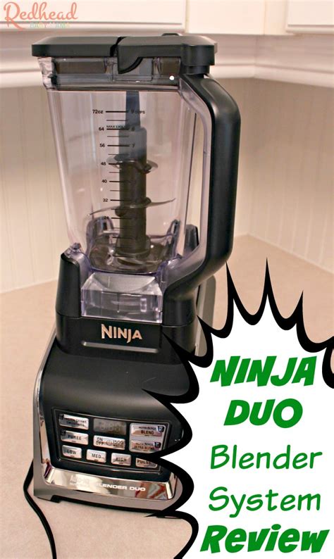 3 Things To Love About The Ninja DUO Blender - Redhead Baby Mama | Atlanta Blogger