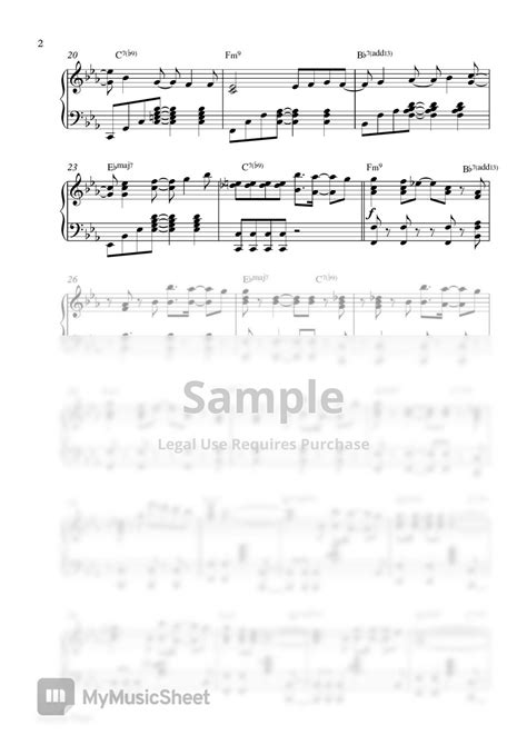 Max Ft Bts Suga Blueberry Eyes Piano Sheet 악보 By Pianella Piano