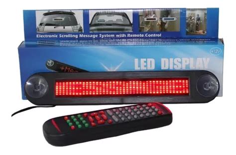 Letrero Led Publicitario Programable Taxi Auto Tecnofactor Cuotas