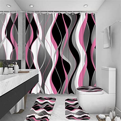 Best Pink And Black Bathroom Sets To Match Your Style