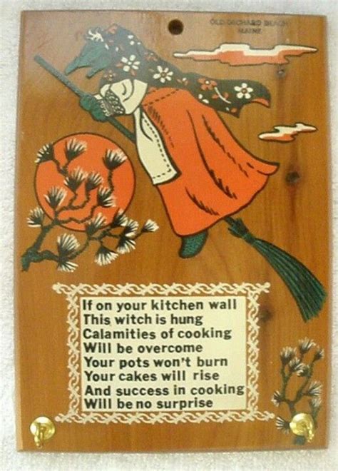 Kitchen Witch Wiccan Magick Witchcraft Art Magique Every Witch Way