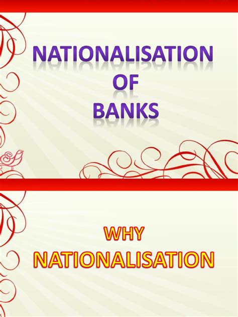 Nationalisation Of Bank Nationalization Economy Of India