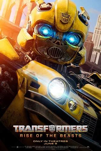 Poster De Transformers Rise Of The Beasts Bumblebee Envío gratis