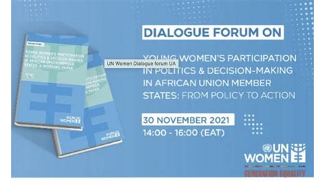 Dialogue Forum On Young Womens Participation In Politics And Decision