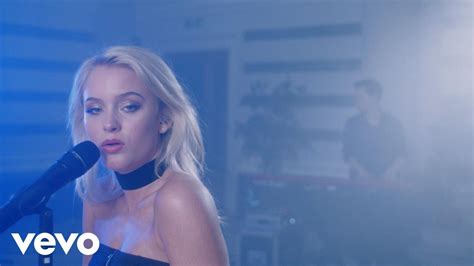 Zara Larsson Aint My Fault Live Stripped Vevo Uk Lift Youtube