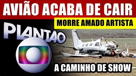 AVIÃO acaba de CAlR a CAMINHO de SHOW e M0RRE AMADO ARTISTA e 3 outras