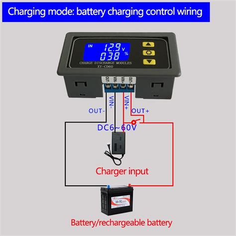 Battery Battery Charging Control Module Fully Powered Off Dc Voltage