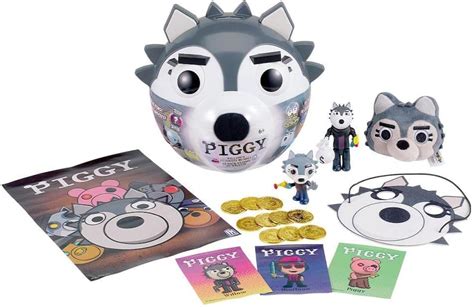 Piggy Gear Willow Head Bundle Paquete Coleccionable Exclusivo De Piggy