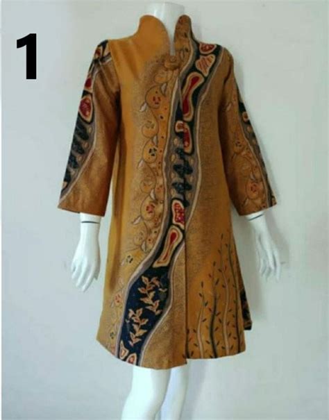 BATIK DRESS Handmade/ Formal Batik Dress/ Printed Dress/ Short - Etsy